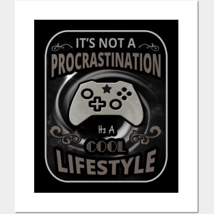 Game is a Lifestyle - Gamer Clothes Posters and Art